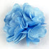 Worlds 10pc Boutique Lace Chiffon Fabric Flower Mesh Flowers 2" Inch (Blue)...