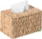 Water Hyacinth Wicker Rectangular Tissue Box Cover - Tall...