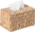 Water Hyacinth Wicker Rectangular Tissue Box Cover - Tall...