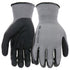John Deere JD37215-L Men's Nitrile Textured Grip, Abrasion Resistant, Slip Resistant, Gray, Black, Large...