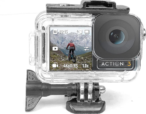 Fotoleey Dive Case+ Floating Hand Grip for DJI Osmo Action 4, action 3...