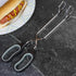 Chef Craft Classic Offset Tongs, 12 inches in length, Black...