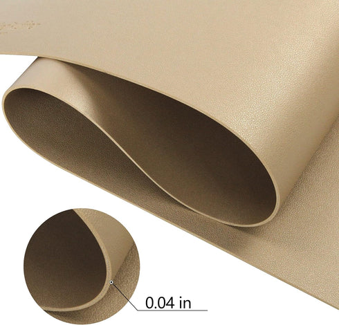 HofferRuffer Desk Pad, Office Desk Protector Mat, Waterproof Desk Mat for Desktop, Dual Side Use Faux Leather Desk Pad for Keyboard and Mouse for ...