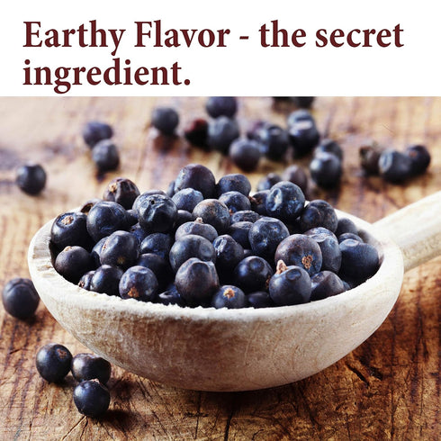 The Spice Way Juniper Berries - Whole berries, pure, no additives, Non-GMO, no preservatives, (4 oz) great for cooking and for spicing tea, syrup,...