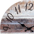 Stonebriar Vintage Farmhouse 14 Inch Round Battery Operated Hanging Wall Clock...
