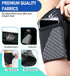 HiRui Universal Sports Armband Cell Phone Armband Sleeves Running Armband for Exercise Workout, Compatible with iPhone 16/16Plus/Pro/15/15Plus/14/...