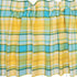 C&F Home Citrus Mist Gingham Checkered 100% Cotton Single Window Valance Curtain 16" x 72" Home Kitchen Living Room Dining Dinner Bedroom Bathroom...