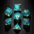 7PCS DND Dice Set,Handmade Sharp Edge Dice Set D&D RPG Polyhedral Dice,for Dungeons and Dragons TTRPG Games Roleplaying Games Shadowrun Pathfinder...
