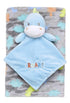 Baby Starters 2-Piece Snuggle Buddy Toy Rattle and Plush Baby Blanket Gift Set for Newborns and New Moms (Blue Camo, Dino, 30"x34")...