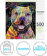 AQUARIUS - Dean Russo Beware Pit Bull AS 500 Piece Jigsaw Puzzle...
