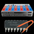 EEEEE IC kit 161 pcs, 20 models Chip Assortment Set Analog Integrated Circuits Electronics Parts Opamp Pack, 555 Timer Components, Op Amp, Oscilla...