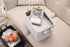 Collapsible Storage Basket with Carry Handles Felt Fabric Storage Bin Durable Organizer for Gift Toys Shoes Clothes Towels Nursery Home Laundry Of...