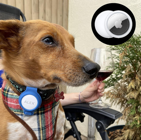 Bud Cases | Case for Pets or Bags | Compatible The Apple Product | Fits Most Dog or Cat Collars or Bag Straps | Locate Lost Animal or Bag (One, Bl...