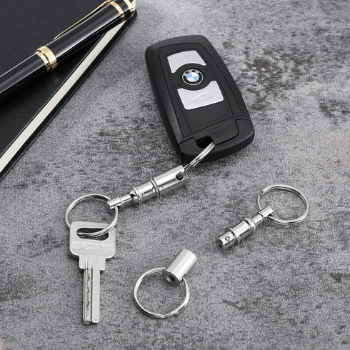 eBoot Detachable Pull Apart Key Rings Keychains (2 Pack)...