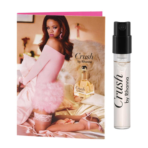 6 Rihana perfume samples for women: Crush, Reb'l Fleur, Kiss, Rogue, Rebelle, and Nude. Fragrance sample vial bottles perfume Set. Great for small...