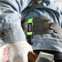 COOLJOB Metal Glove Holder Clips for Work, Clamp Keeper with Adhesive Strap for Belt, Turnout Gear, Helmet Strap, Firefighter, Guard, Labor, Heavy...