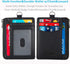 Chain Wallet Men Minimalist RFID Wallet Biker Trucker Travel Badge Holder Zipper...