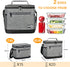 Tirrinia Insulated Lunch Box for Men/Women, Leakproof Lunch Bag for School Work, Large Lunch Tote Kids Boys Girls Student Back to School, Soft Coo...