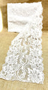Natural White Floral Lace Yard Trim Soft Ribbon 6inch 15ft 5yards Eco Friendly, DIY Gift Wrapping, Weddings, Tie Backs Home Decor Crafts Decoratio...