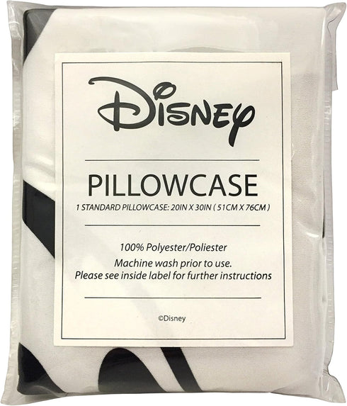 Jay Franco Mickey Mouse Jersey Classic 1 Pack Pillowcase - Double-Sided Kids Super Soft Bedding (Official Product)...
