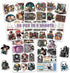 Pack 50 PCS Reading Book Stickers Waterproof Vinyl Decals Aesthetic Items for Adults Teens Lovers Readers Women Labels Decor Scrapbooks Laptop Pho...