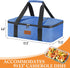 Insulated Casserole Carrier - Single Layer Design, Thermal Bag for Hot&Cold Food Transport, Fits 9x13 Casserole Dish, Leak-Proof, Durable Nylon, Z...