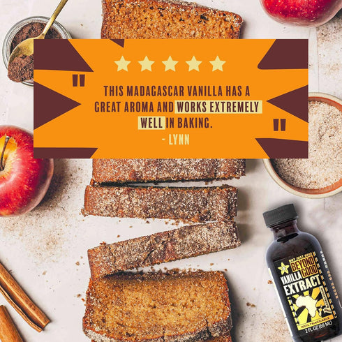 Beyond Good Pure Vanilla Extract | Made from All Natural Madagascar Bourbon Vanilla Beans | For Baking, Desserts, Home Cooking and Chefs (2 fl oz)...