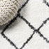 JONATHAN Y MOH410A-3 Cami Moroccan Style Diamond Shag Indoor Area Rug, Bohemian, Contemporary, Shags Easy-Cleaning,Bedroom,Kitchen,Living Room,Non...