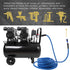 Master Elite Series 7 Piece Air Hose Fittings Set Kit - 2 Universal Air Couplers & 5 I/M Industrial Type Plugs, 1/4" NPT Male & Female Threads - A...