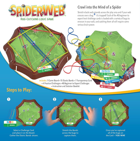 Think Fun Spiderweb: A Bug-Catching Logic Game for Ages 8+...