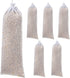 Weewooday Finch Sock Feeder Thistle Socks Bird Feeder Instant Seed Sack Feeder 4.7 x 11 Inch(White, 6 Pieces)...