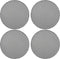 ACROPIX Universal 2.5 Inch Speaker Grills Mesh for Audio Subwoofer 65x4mm Grille without Frame Black - Pack of 4......