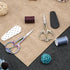 Small Embroidery Scissors with Cover -Cute and Comfortable handles with Sturdy and Sharp Tips for Precise Cutting, Sewing and Craft Supplies Kit...