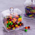 Officemate Self-Dispensing Paper Clip Holder w/250 Assorted Color Paper Clips, Clear (93697)...