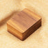 Real Black Walnut Wooden Cufflinks Box,Small Vintage Tie Clip Display Storage Case...