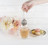 Pinky Up Small Tea Ball Loose Leaf Tea Infusers with Chain Hook - Stainless Steel Tea Infuser With Clamp Closure 1.8inch Diameter Set of 1...