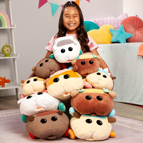 MGA Entertainment Pui Pui Molcar 16-Inch Abbey, Ultrasoft Stuffed Animal Large Plush Toy, Gift for Kids Girls Boys Collectors Ages 3 4 5 6 7+...