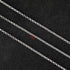 UMAOKANG 10 Meters Silver Chain for Jewelry Making Silver Plated Solid Brass Jewelry Chains Bulk for Women Necklace Bracelet DIY Jewelry Supplies...