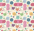 Stesha Party Yarn Lover Gift Wrap - Fiber Arts Sewing - Folded Flat 30 x 20 Inch (3 Sheets)......