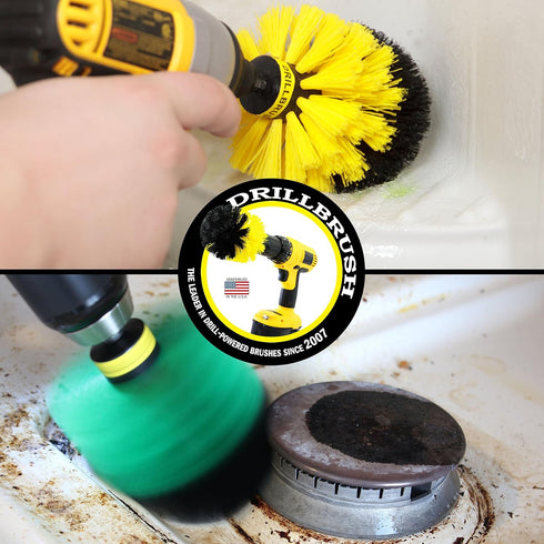 Kitchen Accessories - Pots and Pans Set - Spin Brush Kit - Grout Cleaner - Cleaning Supplies - Bathroom Accessories - Soap Scum, Hard Water Stains...