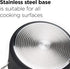 Ecolution Symphony Multipurpose Forged Reinforced Ergonomic Cool-Touch Silicone Handle, Dishwasher Safe, Nonstick, Fry Pan - 8 Inch, Grey...