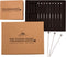 A Bar Above 12-Piece Stainless Steel Cocktail Picks, Short Reusable Garnish Sticks for Drinks, Appetizers, Old Fashioneds, Martinis, Bloody Marys,...