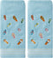 SKL Home Flips & Flops Hand Towel Set, Small, 2 Count...