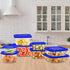 54-Piece Food Storage Containers with Lids - Fridge, Freezer, and Microwave Safe - BPA-Free Food Grade Stain-Resistant Containers by Chef Buddy...