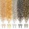 OIIKI 2000Pcs Screw Eye Pins, 5 Colors Small Metal Eye Pins Hooks, Mini Sturdy Eyelets Screw Threaded Clasps for Jewelry Making, Resin, DIY Arts C...