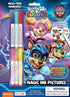 PAW Patrol The Mighty Move 16 Page Imagine Ink Coloring Pad, with 6 Mini Mess Free Markers, Bendon 58596...