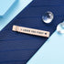 Father of the Bride and Groom Gifts - Wedding Tie Clips for Groomsmen From the Bride - Stainless Steel Tie Bars...