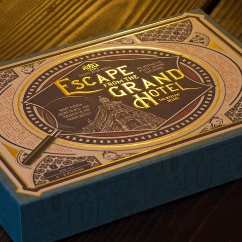 Professor Puzzle | Escape from Grand Hotel | Puzzle | Ages 12+ | 2+ Players...
