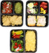 10 Pack - SimpleHouseware 3 Compartment Food Grade Meal Prep Storage Container Boxes (36 ounces)...