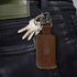 Hide & Drink, Car Key Holder with Keyring, Headphone & Charging Cables, Cash Zipper Case with Clasp, Full Grain Leather, Handmade, Swayze Suede...